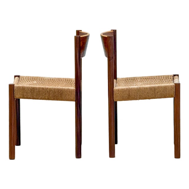 Chairs from Poul Volther, Denmark, Set of 6 For Sale