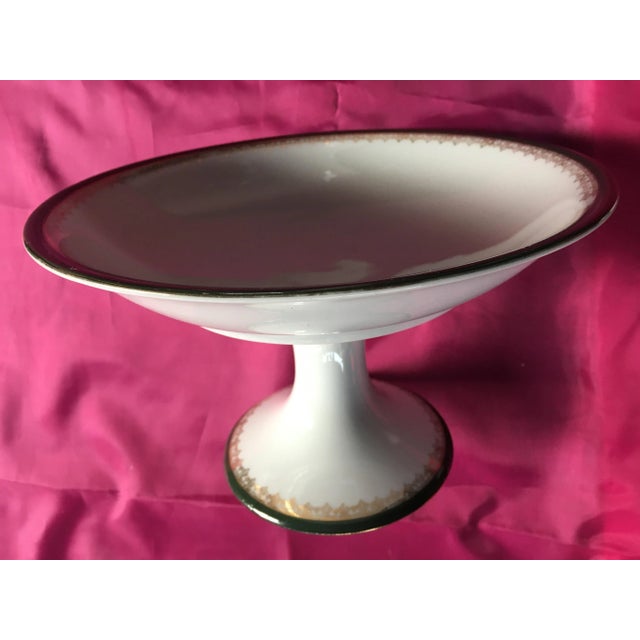 Antique Porcelain Plate by Moritz Zdekauer For Sale - Image 9 of 18