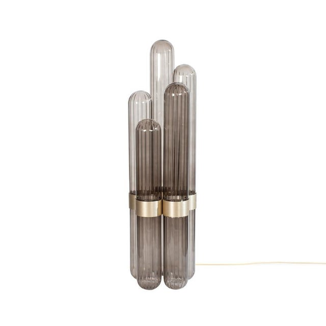 Black Cactus Big Floor Lamp Transparent by Pulpo For Sale - Image 8 of 18