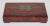 Art Deco 1950s Wood Box With Asian Symbols brass inset from a Palm Beach estate