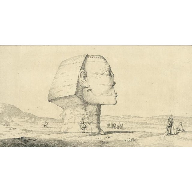 Norden & Tuscher, Sphinx of Giza, 1755, Paper For Sale - Image 3 of 9