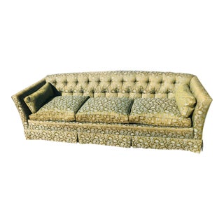 Vintage Henredon Green Couch For Sale