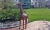 2010s 50" Handmade Paper Mache Giraffe Figurine For Sale - Image 5 of 5