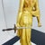 Gold Art Nouveau Sculpture Judith in Gilt Bronze by E. Tell, Austria, 1910 For Sale - Image 8 of 18