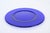 Glass Round Cobalt Blue Murano Glass Dinner Plates, Italy, 1980s, Set of 6 For Sale - Image 7 of 18