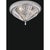 Contemporary Collection Dubai Ceiling Lamp in Metal and Crystal by Jago For Sale - Image 3 of 8