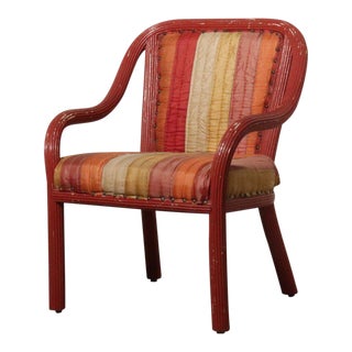 Vintage New Striped Accent Chairs For Sale Chairish