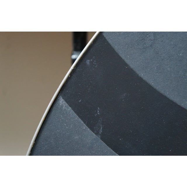 Donald Roberts Aureole Project Azure 1966 MCM Formica Sandblasted Painting 43" For Sale - Image 6 of 12