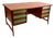 Mahogany Desk and 6 Drawers, 1950s For Sale