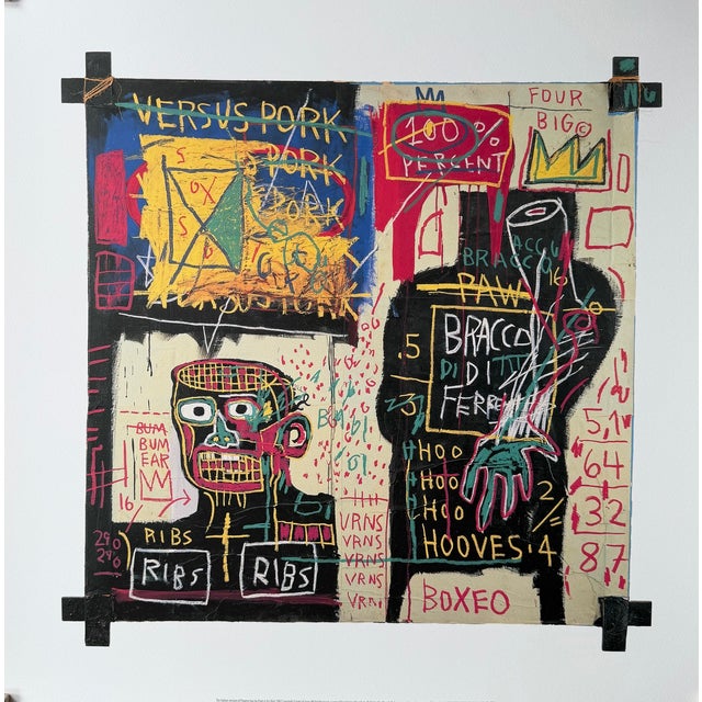 Jean Michel Basquiat, The Italian Version of Popey Has No Pork in His Diet, Print For Sale - Image 9 of 9