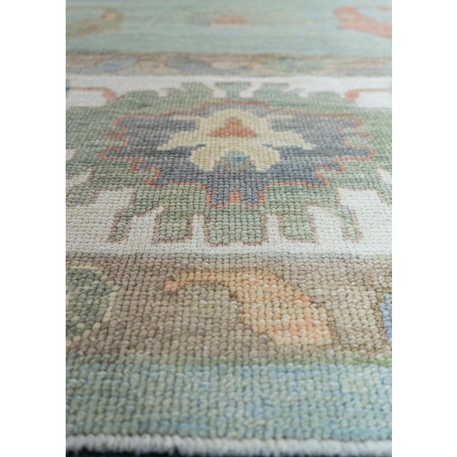 Turkish Oushak Square Rug 12'2" x 12'2" #20424 For Sale In Houston - Image 6 of 8