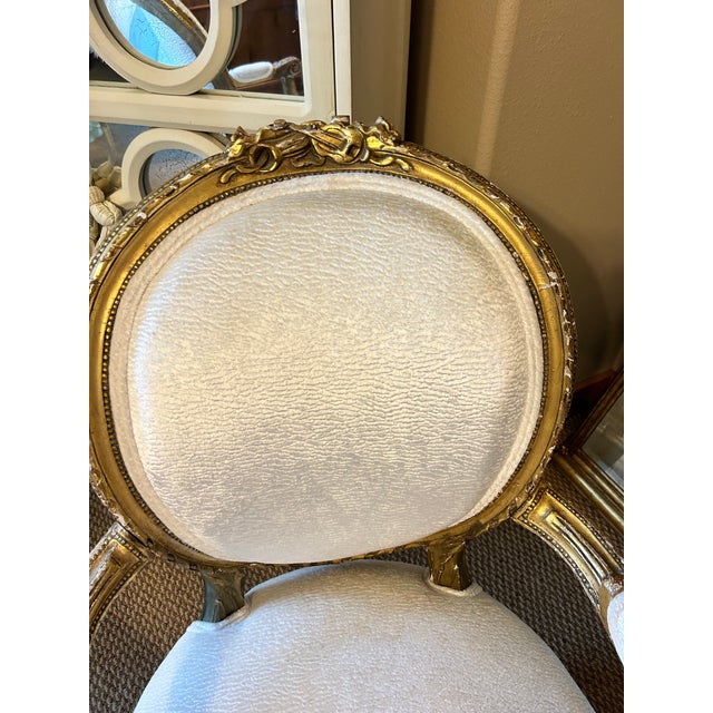 Wood Late 18th Century Early 19th Century Pair of Antique Italian Side Chairs For Sale - Image 7 of 10