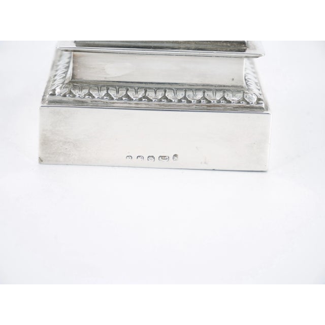 Silver Old English Sheffeild Silver Plate Small Decorative Urn / Vase For Sale - Image 8 of 10