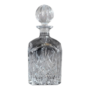 1980s Cut Crystal Decanter