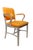 Orange Mid 20th Century Classic Aluminum Armchair by GoodForm For Sale - Image 8 of 10