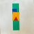This oil on canvas, titled “Totem,” is comprised of blocks of color in an upright shape. The work is signed and dated....