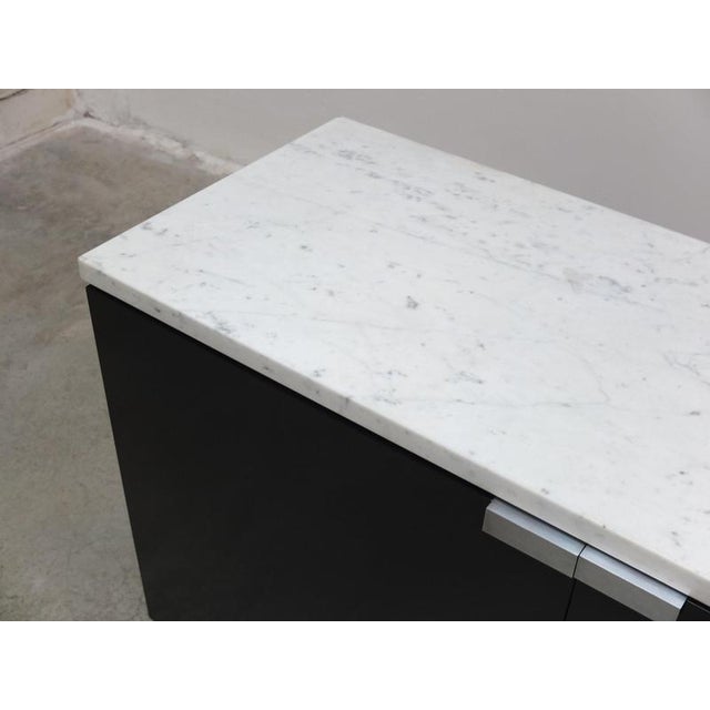 Black & Marble Cabinets by Alfred Hendrickx for Belform, 1970s, Set of 2 For Sale - Image 11 of 18