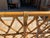 Vintage Coastal Rattan Sofa With Hand-Lashed Leather Bindings (No Cushion) For Sale - Image 12 of 12