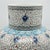 Turkish Handmade Ceramic Large Iznik Vase Monumental Size Golden Horn (Halic) Style Scroll Pattern For Sale - Image 3 of 6