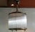 1940s Art Deco Skyscraper Brass & Glass Rod Ship Light Chandelier For Sale - Image 6 of 6