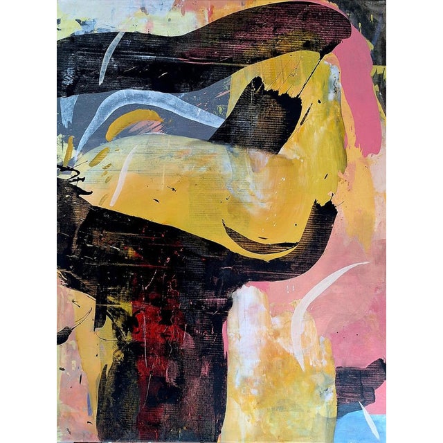 Early 21st Century Monika Rossa, Abstraction, 2025, Oil on Canvas For Sale - Image 5 of 5