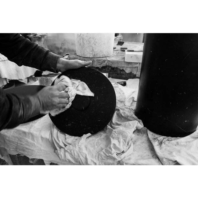 Black Totem Coffee Table by Karen Chekerdjian For Sale - Image 13 of 14