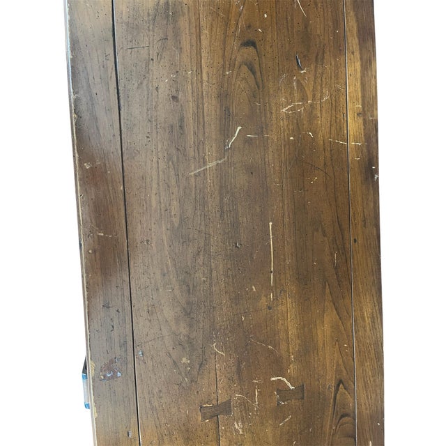 1970s Mid-Century Chest of Drawers With a Faux Buckle Front For Sale - Image 10 of 10