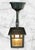 This black beauty showcases a simple, yet bold design. With a square canopy and a small acanthus leaf open Pilar motif,...