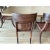 Klismos Style Solid Walnut Dining Chairs -Set of 10 For Sale - Image 4 of 10