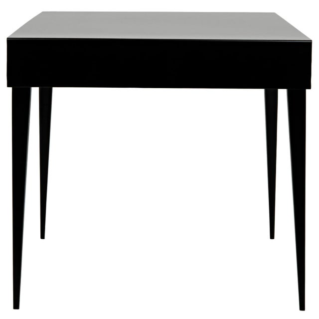 Noir NOIR Stiletto Desk, Black Metal For Sale - Image 4 of 6