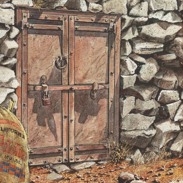 1980s 'The Little Bandit' by Jack Bevier, Carmel Art Association, Art Institute of Chicago For Sale - Image 5 of 11