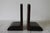 Vintage Hand Tooled Arts and Crafts Oak Wood Bookends For Sale In Milwaukee - Image 6 of 11