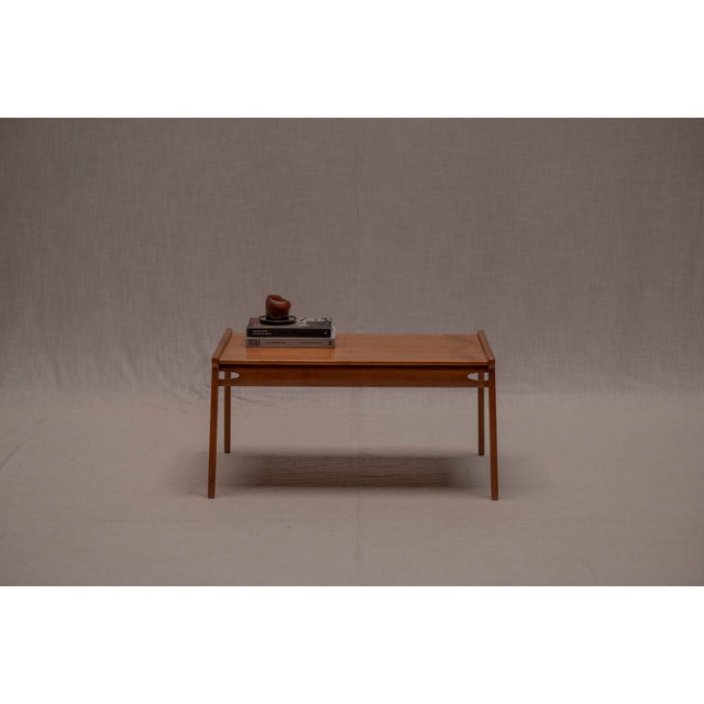 Coffee Table from VEB Deutsche Werkstätten Hellerau, 1950s For Sale - Image 4 of 9