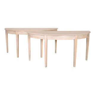 Swedish Console Tables, Set of 2 For Sale