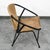 Mid Century Danish Modern Side Chair Round Ole Attributed to Erik Jorgensen Tan Suede Black For Sale In Sacramento - Image 6 of 12