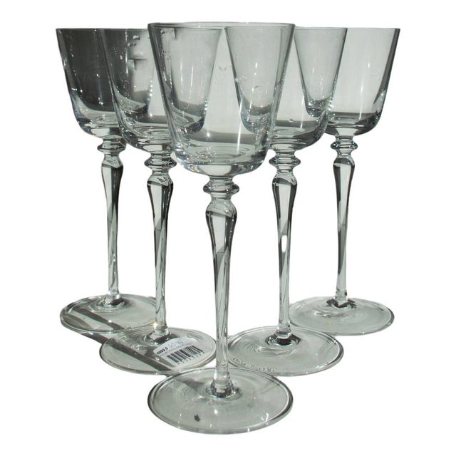 Murano Crystal Glasses by Carlo Moretti, Set of 12 For Sale - Image 12 of 12