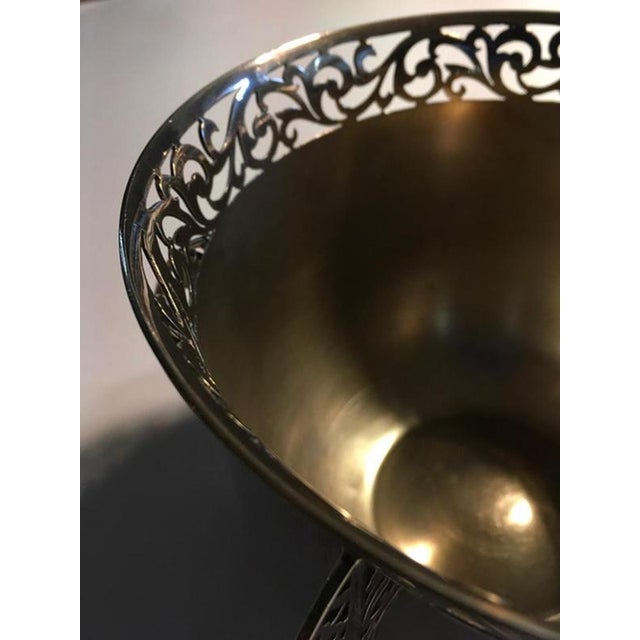 Early 20th Century Sterling Silver Bowl attributed to Goldsmiths & Silversmiths, London, 1900s For Sale - Image 18 of 18