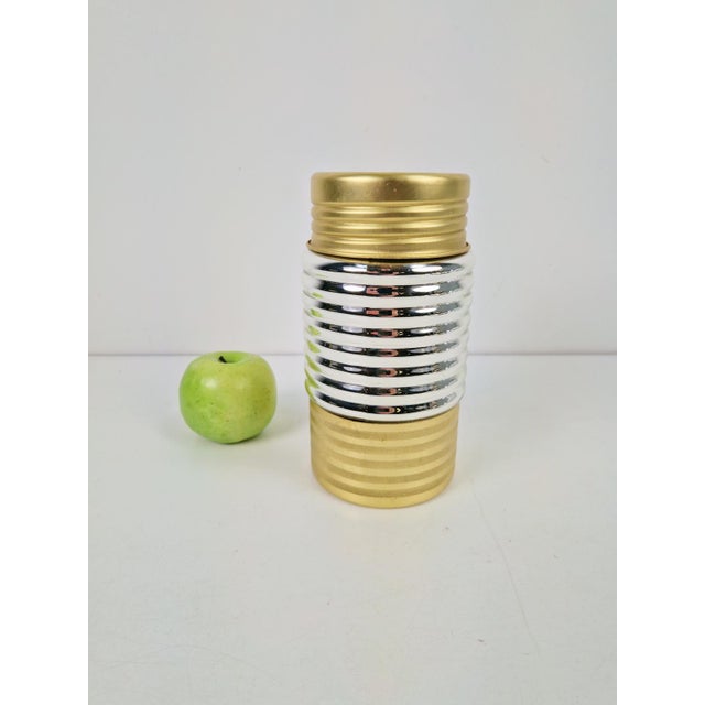 Vintage German Glass and Aluminum Thermos, 1950s For Sale - Image 6 of 9