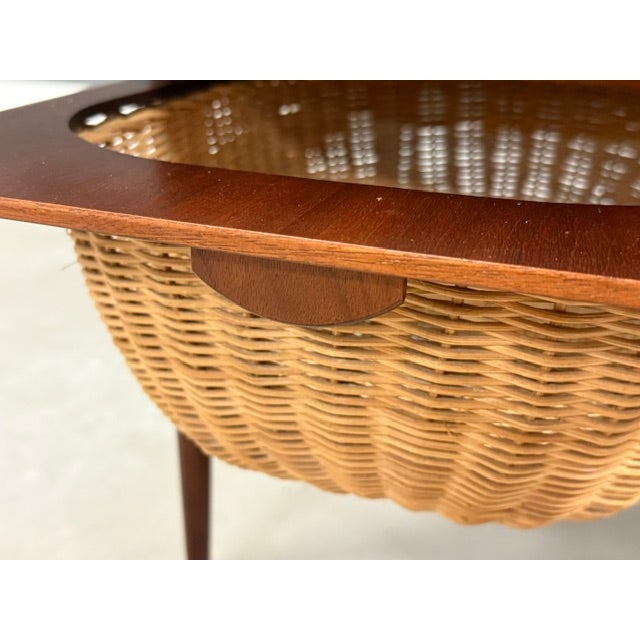 1950s 1950s Poul Jensen for Selig Teak End Tables - A Pair For Sale - Image 5 of 10