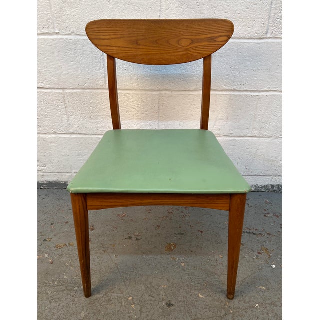 1960s Heywood Wakefield Laminate Top Student Desk W/ Chair For Sale - Image 14 of 17