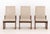 Postmodern Lane "Pueblo" Grey Boucle Upholstered Walnut Dining Chairs, 6 For Sale - Image 3 of 17