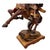 Vintage Handcrafted Bamboo-Woven Statue of Yue Fei, Famous Chinese Warrior For Sale - Image 11 of 18