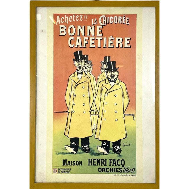 Mid-Century Modern Italian Offset Print of a Flyer by Fernand Fernel, 1960s For Sale - Image 14 of 14