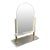 Lucite & Brass Hollywood Regency Tilting Vanity Mirror For Sale