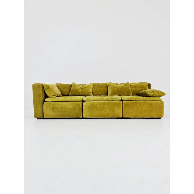 Mid-Century Green Modular Sofa from Cor, 1970s, Set of 3 For Sale - Image 3 of 18