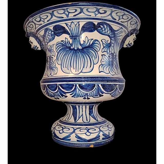 Ceramic Cachepot by Antoine Montagnon for Nevers, 1880 For Sale - Image 11 of 11