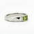 Not Yet Made - Made To Order Peridot Solitaire Ring for Men Silver, Gold, Size 10 For Sale - Image 5 of 7