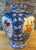 Blue Asian Floral Blue Porcelain Vase For Sale - Image 8 of 13