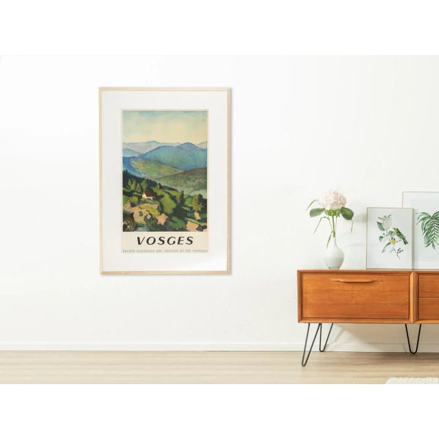 Vintage Travel Poster, 1946 For Sale - Image 3 of 13