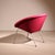Red Vintage German Model 369 Chair by Walter Knoll, 1990s For Sale - Image 8 of 16